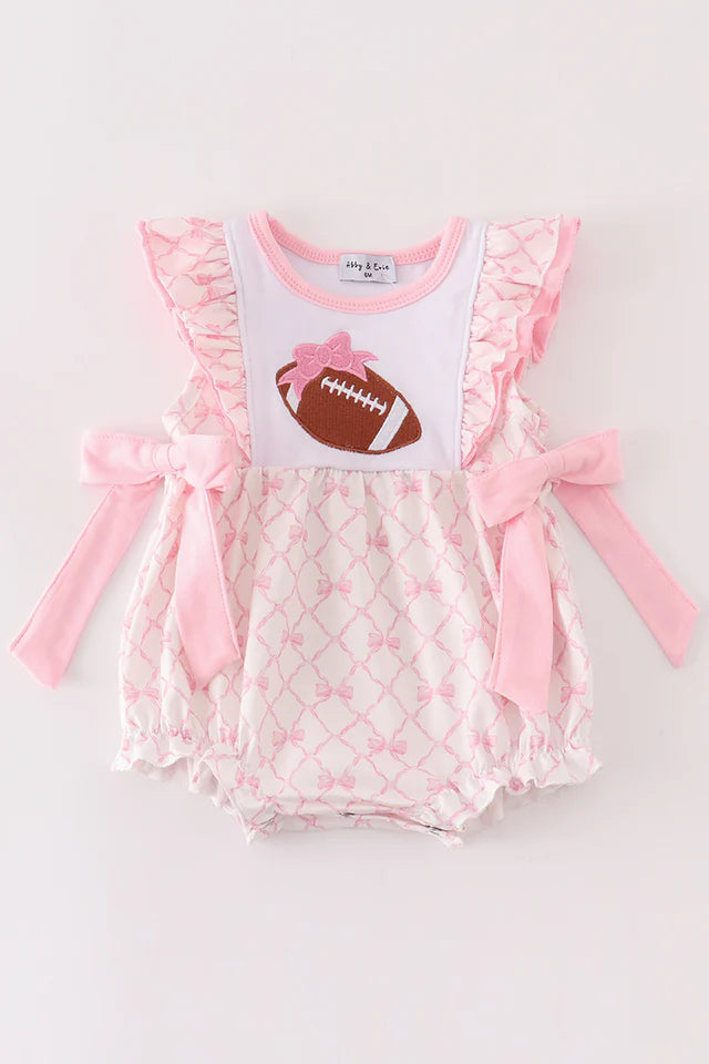 Pink Bow Football