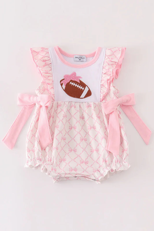 Pink Bow Football